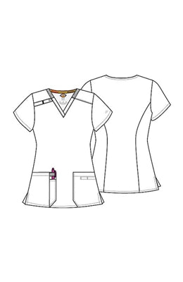 Dickies Essentials Women's Contemporary Scrub Top DK615