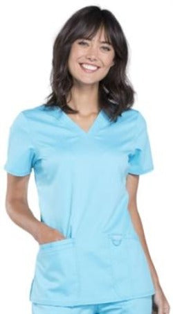 Cherokee Workwear Women's Classic V-Neck Scrub Top WW620