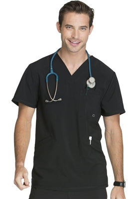 Cherokee Men's Antimicrobial V-Neck Scrub Top ck900A