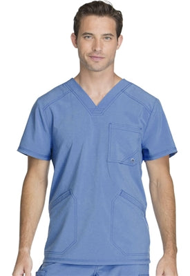 Cherokee Men's Antimicrobial V-Neck Scrub Top ck900A