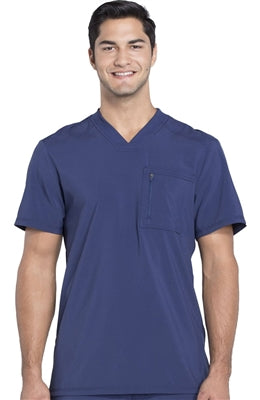 Cherokee Men's Antimicrobial Athletic Scrub Top ck910A