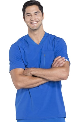 Cherokee Men's Antimicrobial Athletic Scrub Top ck910A
