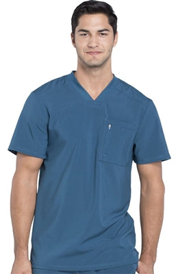 Cherokee Men's Antimicrobial Athletic Scrub Top ck910A