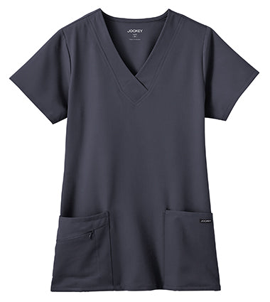 Jockey Women's V-Neck Crossover Scrub Top 2206