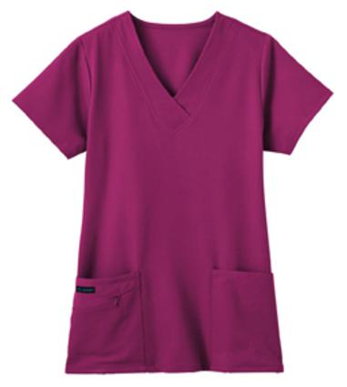 Jockey Women's V-Neck Crossover Scrub Top 2206