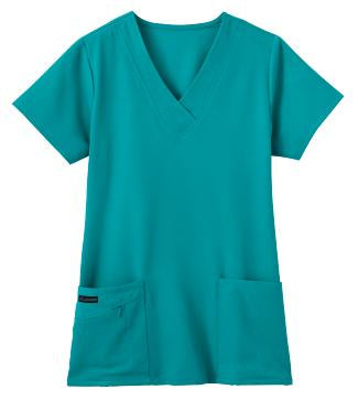Jockey Women's V-Neck Crossover Scrub Top 2206