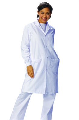 Fashion Seal 41" Snap Front Lab Coat 439