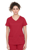 Healing Hands Jasmin Satin Ribbon V-Neck Scrub Top 2278