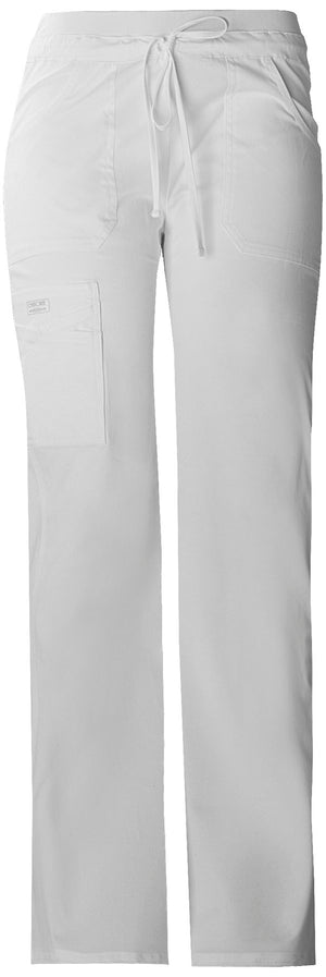 Cherokee Women's Mid Rise Stretch Cargo Pants 24001