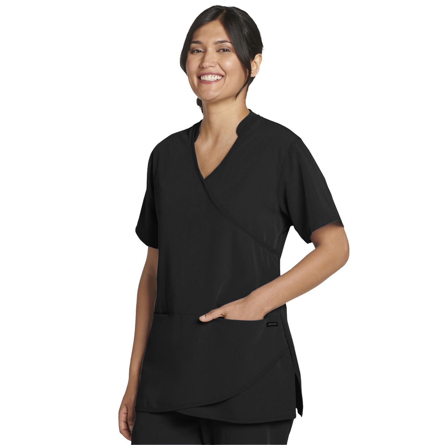 Jockey Petal Women's Mock Wrap Scrub Top 2482