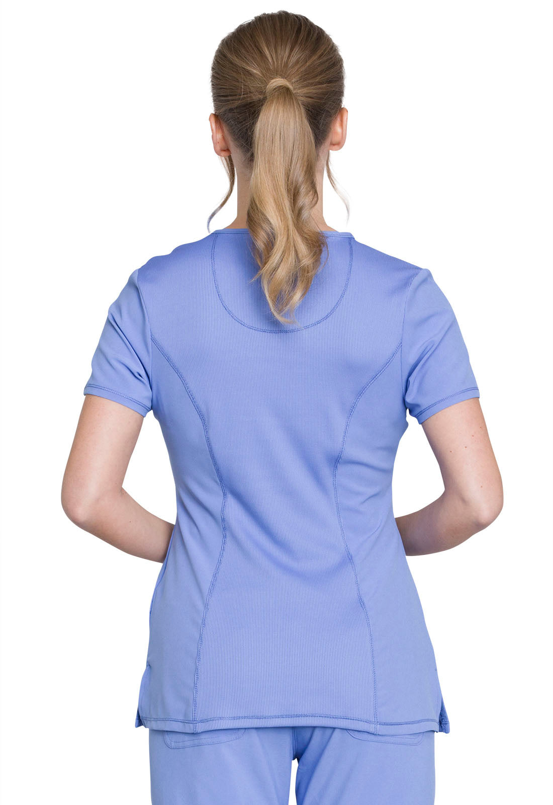 Cherokee Antimicrobial Round Neck Scrub Top 2624A