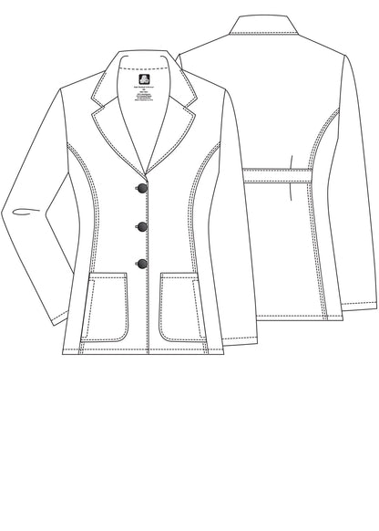 Women's 28" Tailored Consultation Coat by Adar 2814