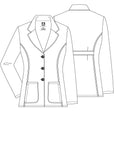 Women's 28" Tailored Consultation Coat by Adar 2814