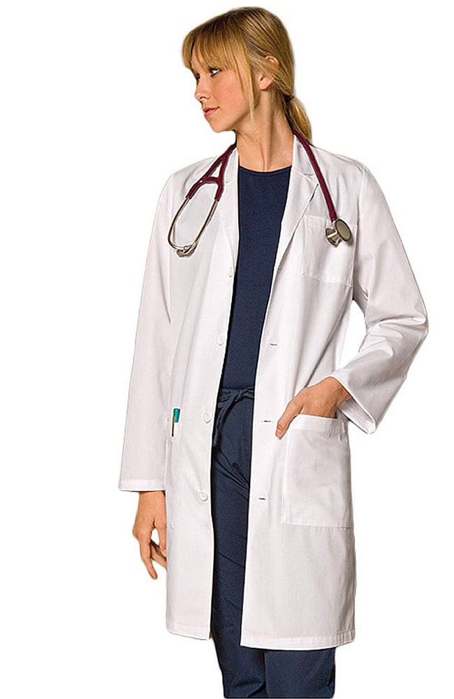 Dickies Unisex EDS Signature 40" Lab Coat, White 83403