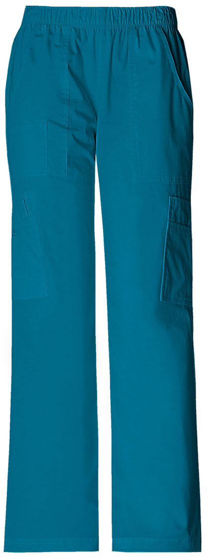 Cherokee Core Stretch Women's Mid Rise Stretch Cargo Pants 4005