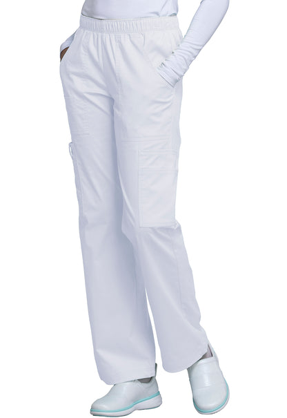 Cherokee Core Stretch Women's Mid Rise Stretch Cargo Pants 4005