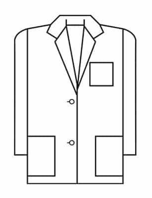 Meta Men's 30" Pharmacy Lab Coat 5103