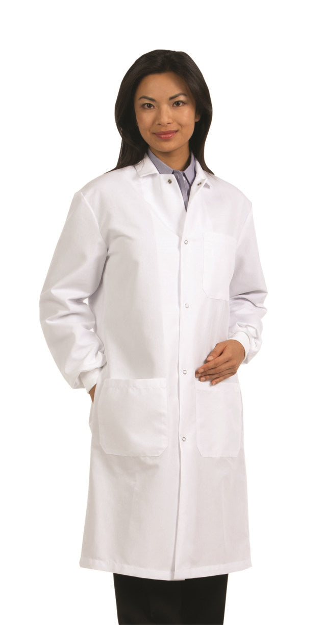 Fashion Seal 41" Snap Front Lab Coat 439