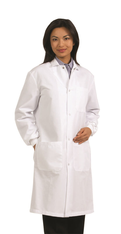 Fashion Seal 41" Snap Front Lab Coat 439
