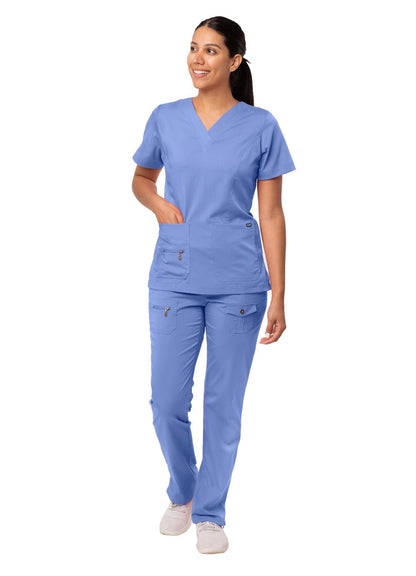 4400 Ceil Blue Scrub Set
