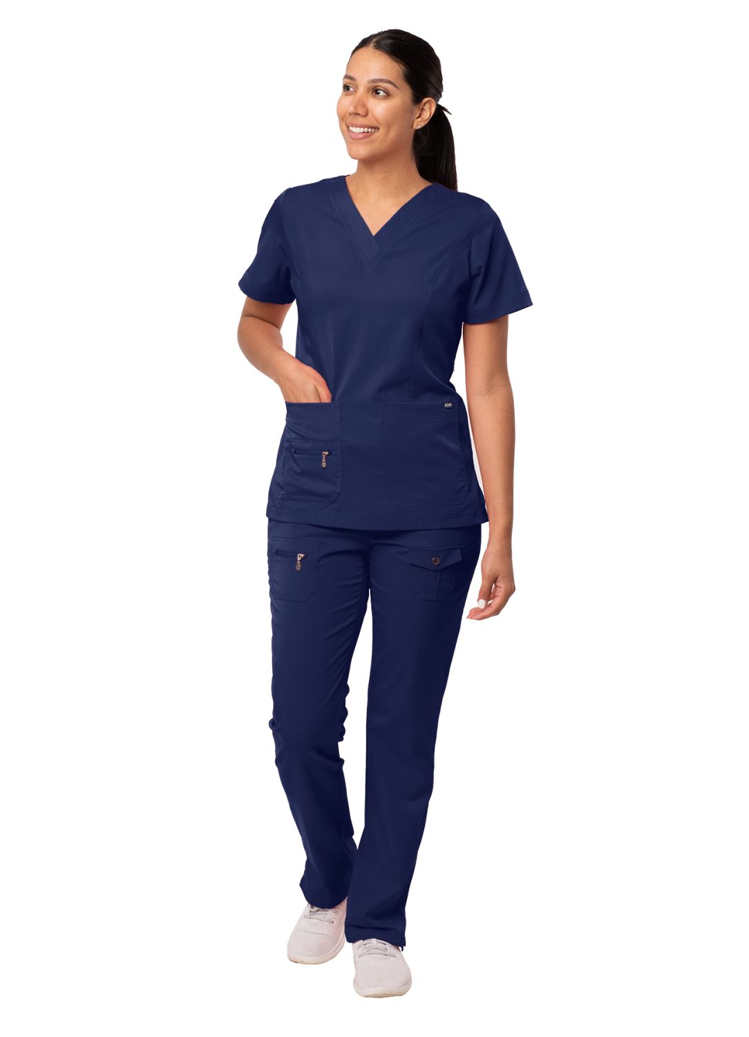 Adar 4400 Navy Scrub Set