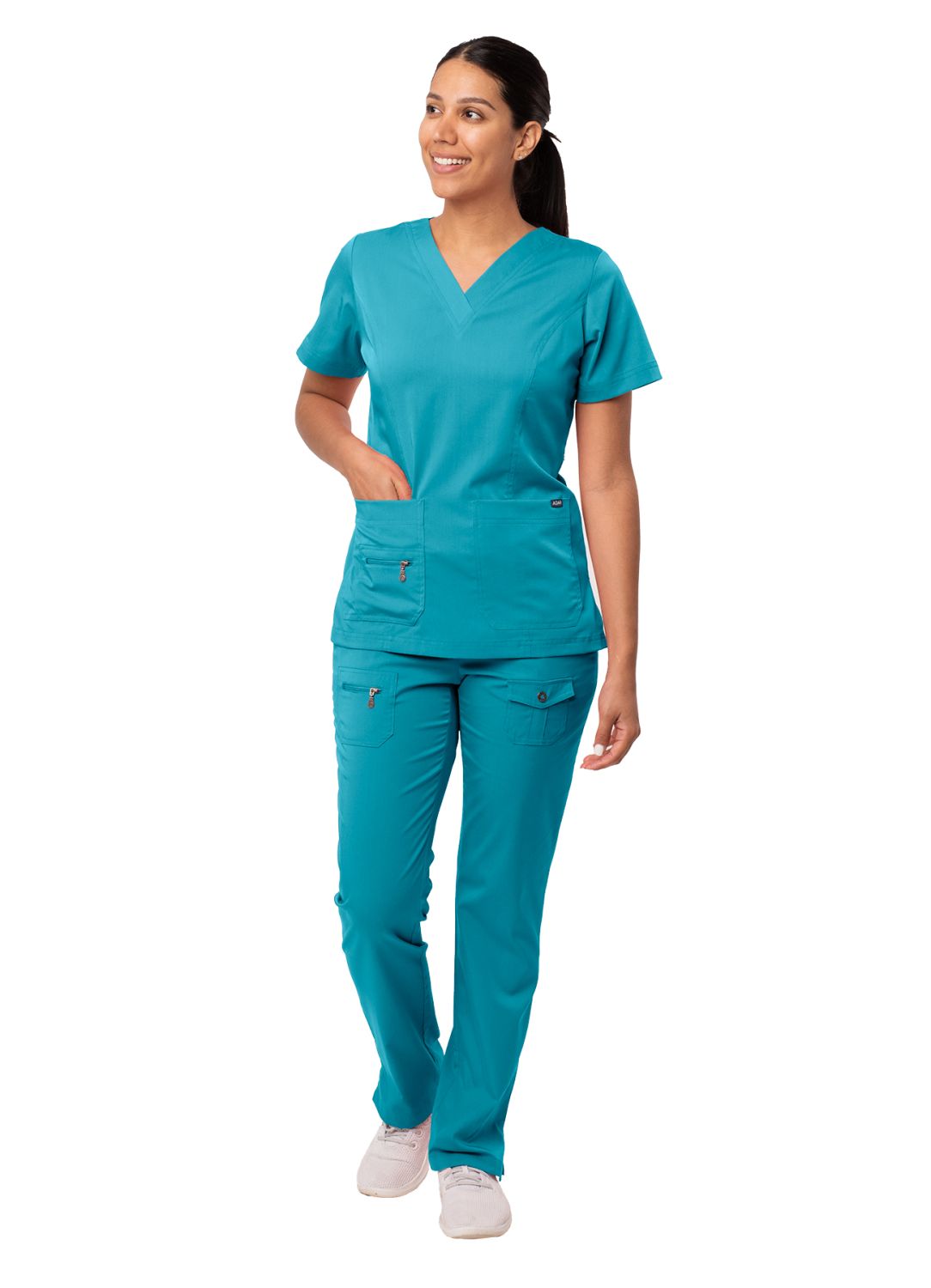 4400 Teal Scrub Set