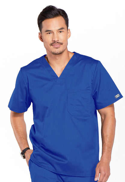 Cherokee Men's V-Neck Scrub Top 4743