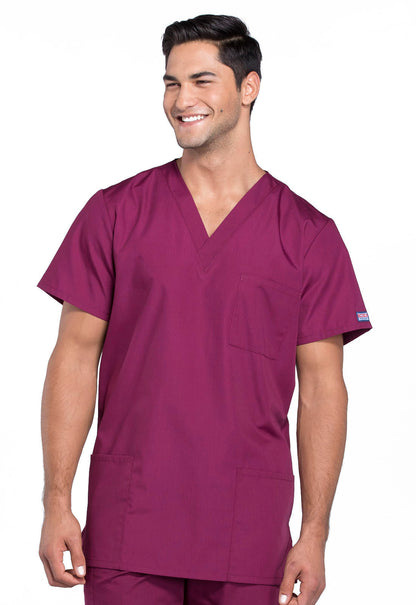 Cherokee Unisex 3 Pocket V Neck Top 4876