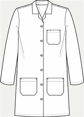Red Kap Women's 38" Lab Coat KP13