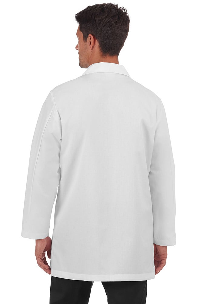 Meta Men's 34" Mid Length Lab Coat 5007