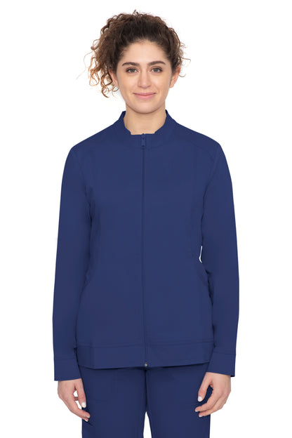 Healing Hands Purple Label Dakota Zipper Warm Up Jacket 5038