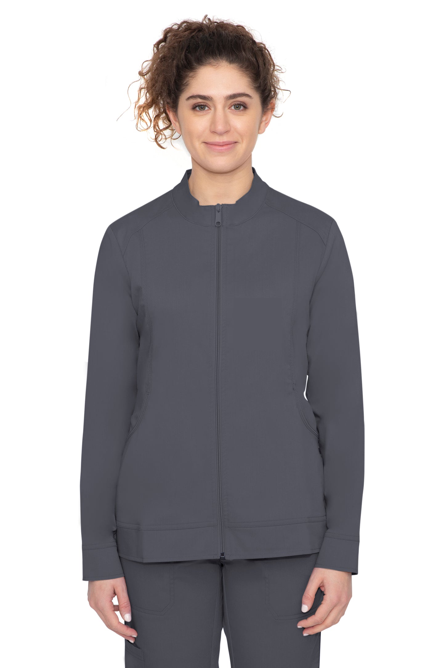 Healing Hands Purple Label Dakota Zipper Warm Up Jacket 5038