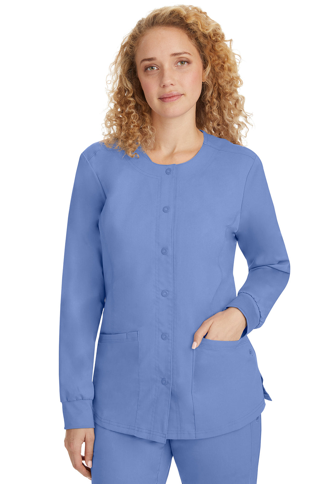 Healing Hands Daisy Snap Scrub Jacket 5063