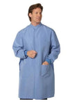 Fashion Seal Texture Shield D-STAT Protective NAVY  Lab Coat 6425