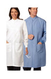 Fashion Seal Fluid Resistant Unisex Snap Lab Coat 6419