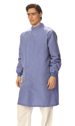 Fashion Seal Fluid Resistant Unisex Snap Lab Coat 6420