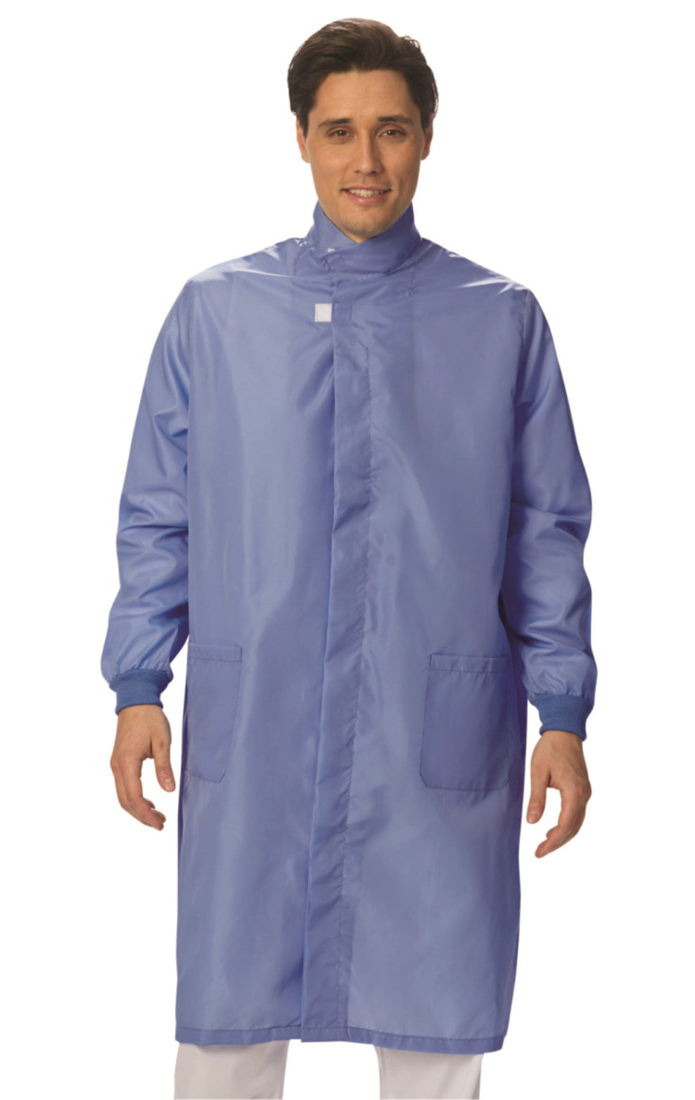 Fashion Seal Unisex Fluid Resistant Snap Lab Coat 6431