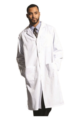 Fashion Seal Extra Long 45" Lab Coat with Back Belt 6499