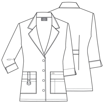 Dickies Women's EDS Signature 3/4 Sleeve 30" Lab Coat 82402