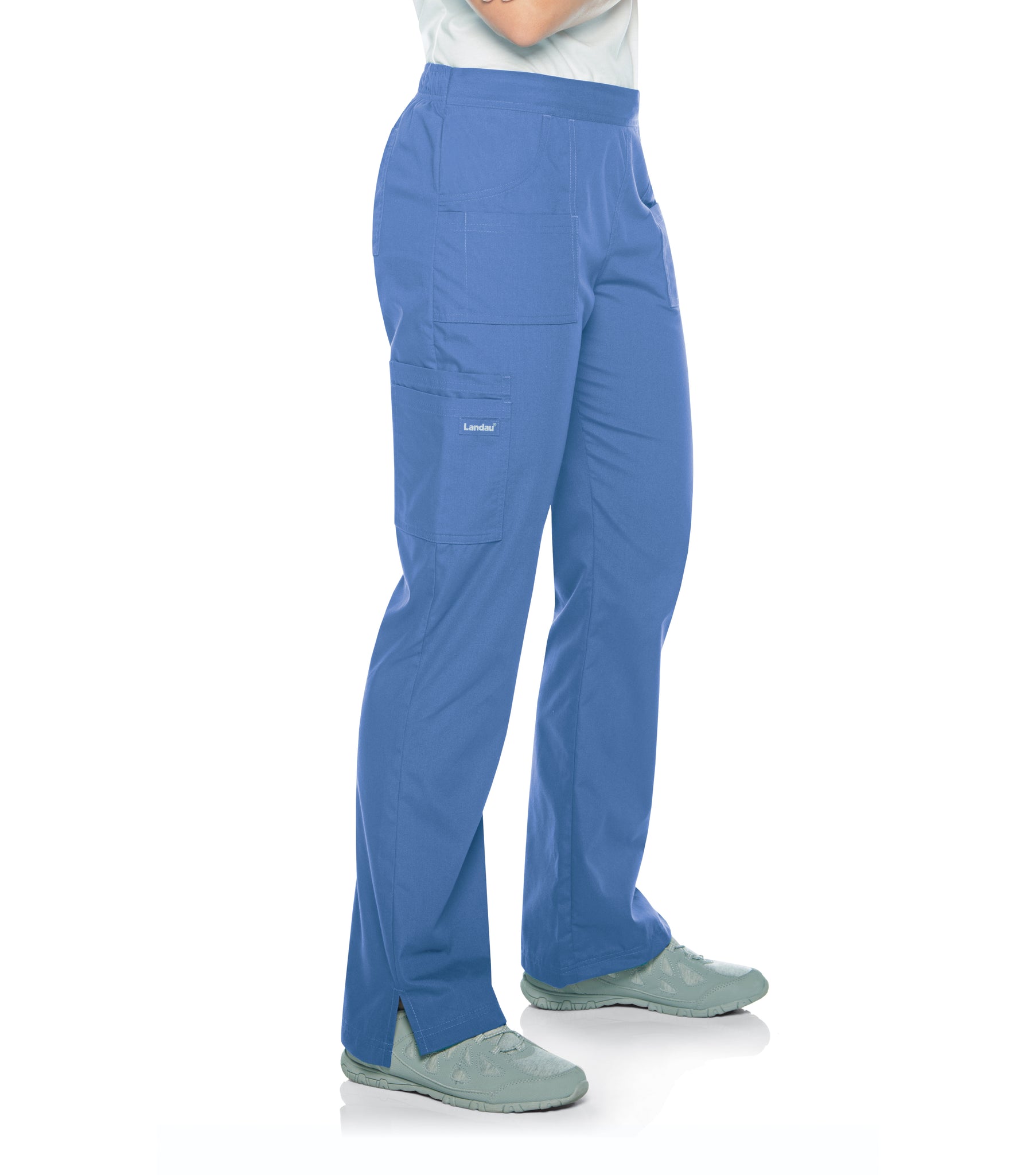 Landau Essentials Ladies Cargo Scrub Pant 8380