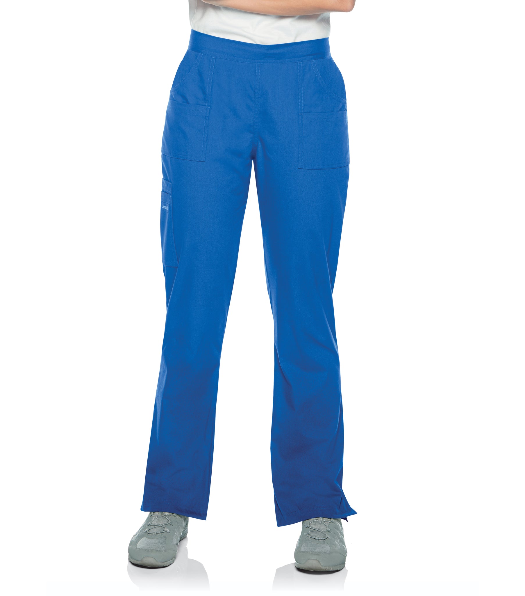 Landau Essentials Ladies Cargo Scrub Pant 8380