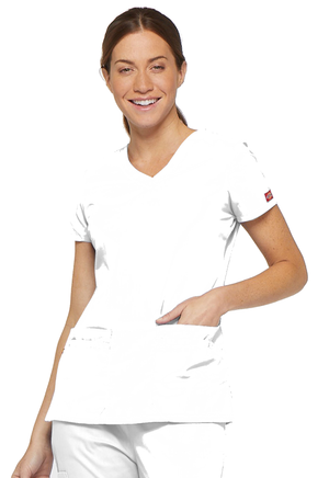 Dickies EDS Signature Women's V Neck Scrub Top 85906