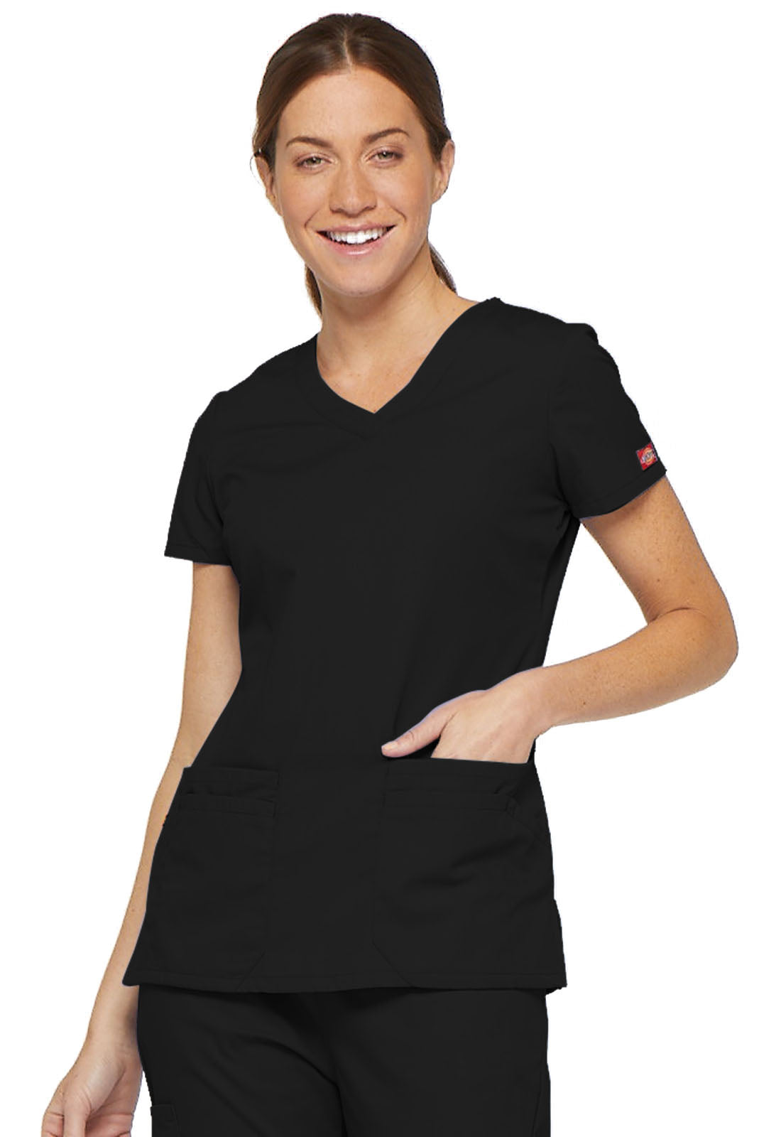 Dickies EDS Signature Women's V Neck Scrub Top 85906