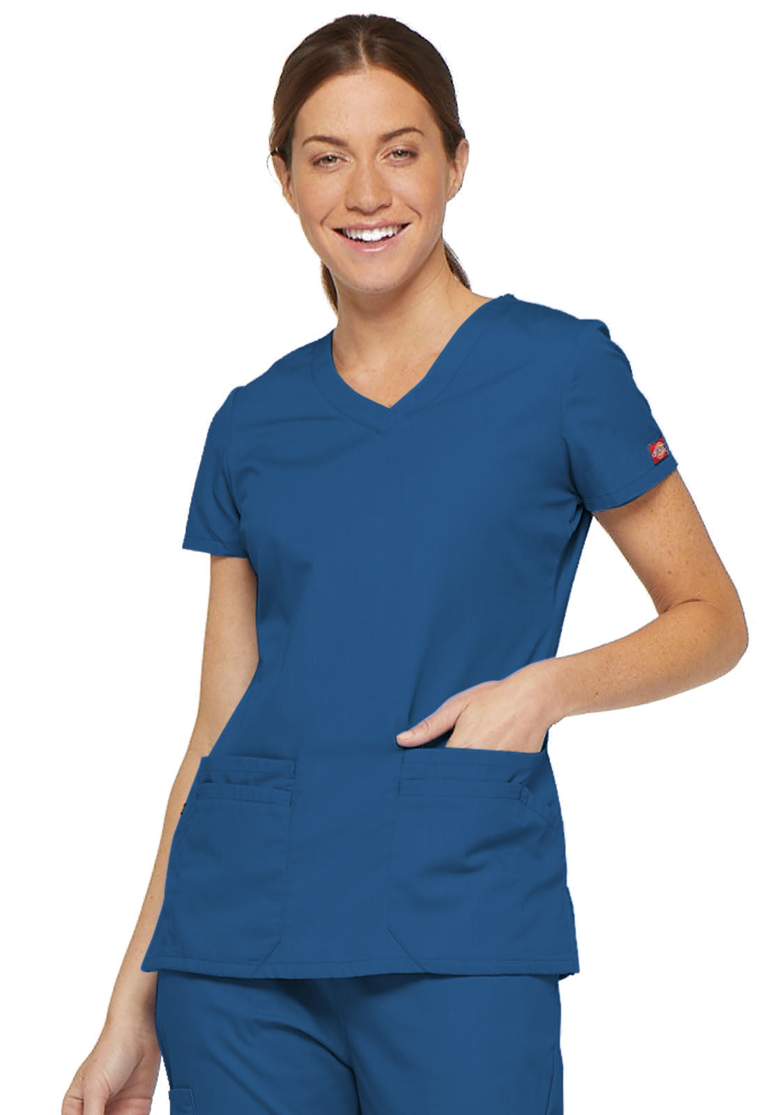 Dickies EDS Signature Women's V Neck Scrub Top 85906