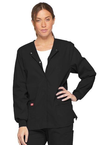 Dickies EDS Ladies Snap Warm up Scrub Jacket 86306