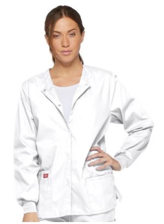 Dickies EDS Ladies Snap Warm up Scrub Jacket 86306