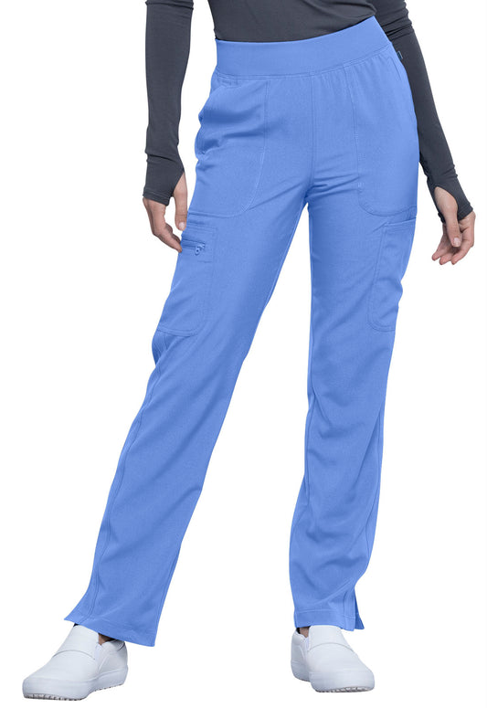 Cherokee Infinity Women's Rib Knit Cargo Scrub Pants CK065A