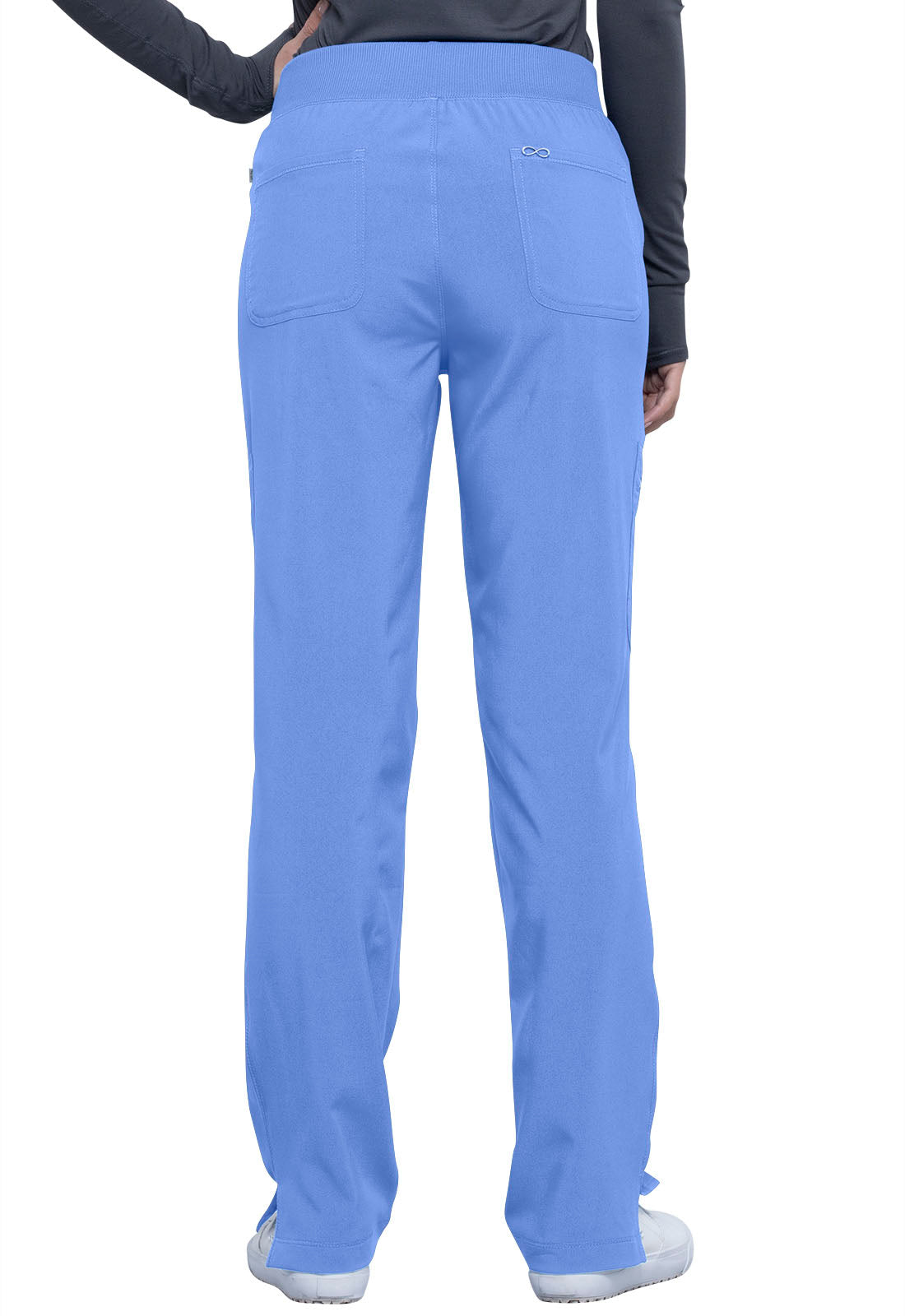 Cherokee Infinity Women's Rib Knit Cargo Scrub Pants CK065A
