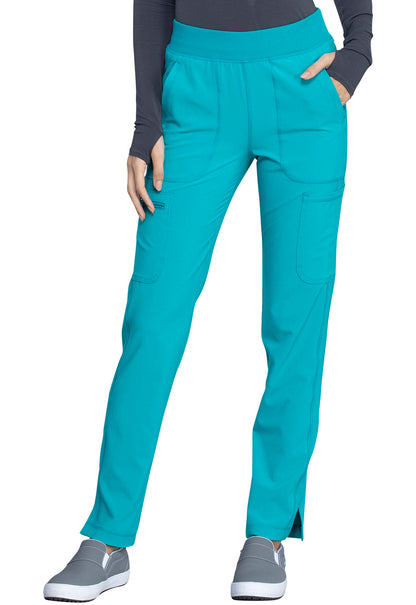 Cherokee Infinity Women's Rib Knit Cargo Scrub Pants CK065A