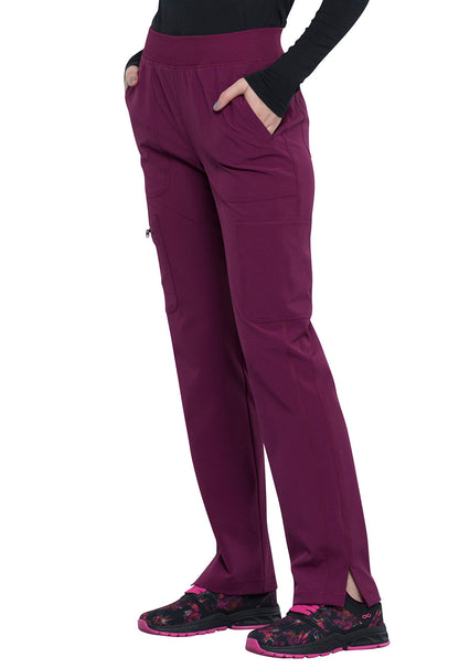 Cherokee Infinity Women's Rib Knit Cargo Scrub Pants CK065A